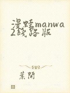 漫蛙manwa2线路版