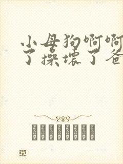 小母狗啊啊太大了操坏了爸爸封面