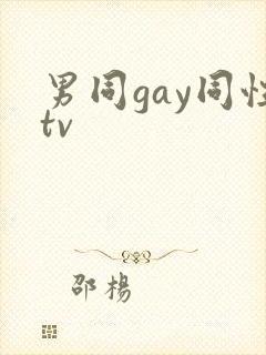 男同gay同性tv