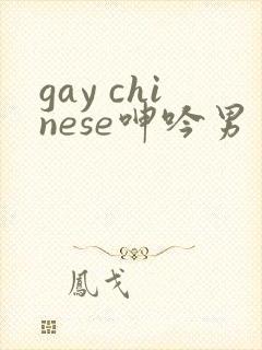 gay chinese呻吟男