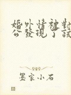 婚外情被对方老公发现了该怎么办