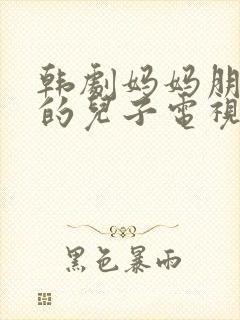 韩剧妈妈朋友家的儿子电视剧免费观看全集
