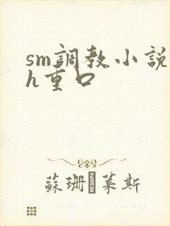 sm调教小说高h重口