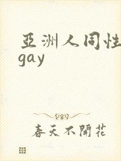 亚洲人同性男男gay封面