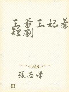 王爷王妃惹不得短剧