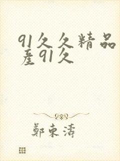 91久久精品国产91久封面