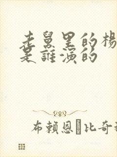 老舅里的杨小姐是谁演的