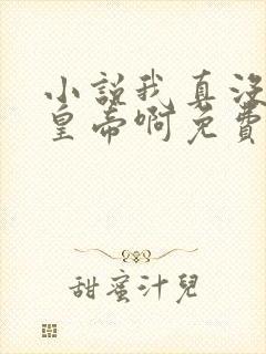 小说我真没想当皇帝啊免费