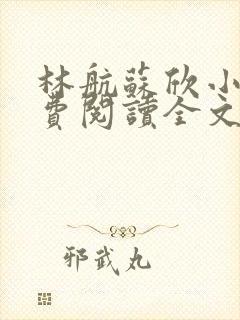 林航苏欣小说免费阅读全文最新章节封面