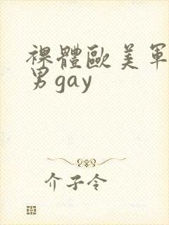 裸体欧美军警猛男gay封面