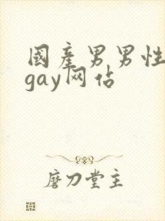国产男男性视频gay网站
