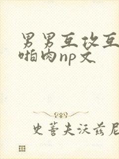 男男互攻互受h啪肉np文
