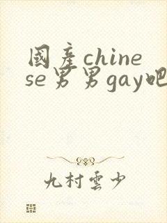 国产chinese男男gay吧