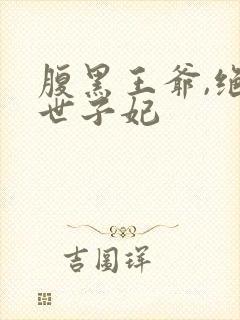 腹黑王爷,绝宠世子妃