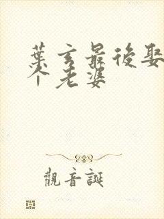 叶玄最后娶了几个老婆