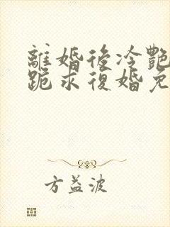 离婚后冷艳总裁跪求复婚免费阅读