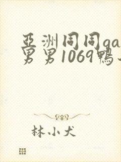 亚洲同同gay男男1069鸭子