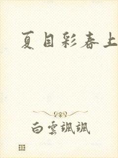 夏目彩春上司
