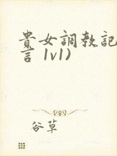 贵女调教记(古言 1v1)封面