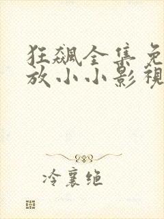狂飙全集免费播放小小影视