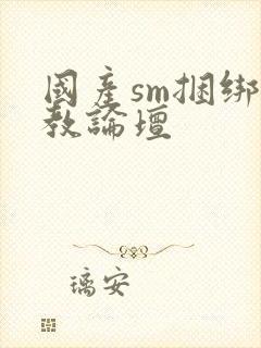 国产sm捆绑调教论坛