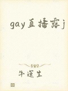 gay直播露j