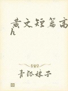 黄文短篇高hhh