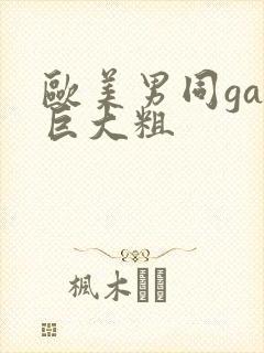 欧美男同gay巨大粗封面