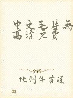 中文毛片无遮挡高清免费