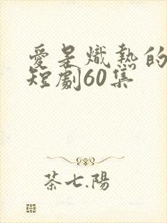爱是炽热的秘密短剧60集