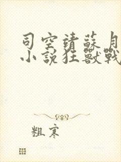 司空靖苏月汐的小说狂兽战神