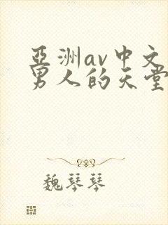亚洲av中文网男人的天堂