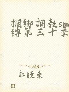 捆绑调教sm束缚第三十季
