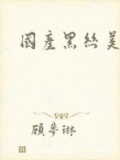 国产黑丝美女