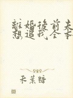 离婚后前夫总是想追我全本