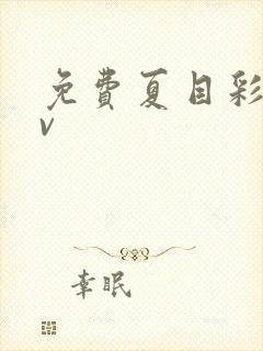 免费夏目彩春av
