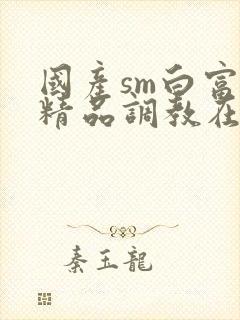 国产sm白富美精品调教在线