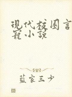 现代校园言情甜宠小说