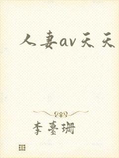 人妻av天天操