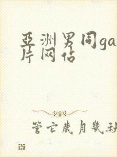 亚洲男同gay片网站
