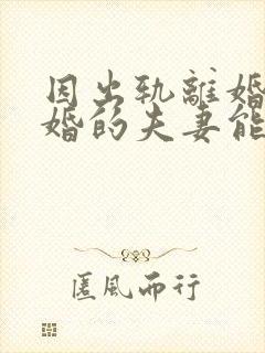 因出轨离婚后复婚的夫妻能幸福吗