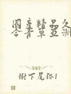 国产精品久久综合青草亚洲av封面