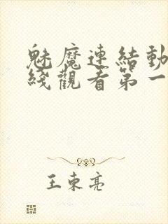 魅魔连结动漫在线观看第一季免费封面
