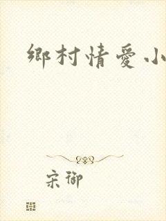 乡村情爱小说