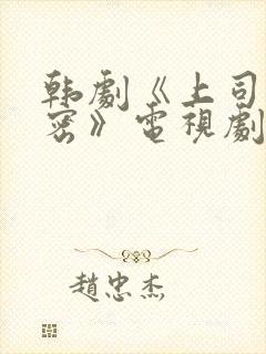 韩剧《上司的秘密》电视剧在线观看