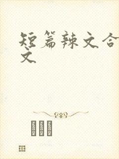 短篇辣文合集h文