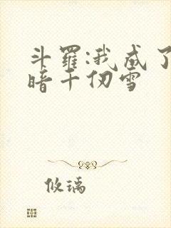 斗罗:我成了黑暗千仞雪