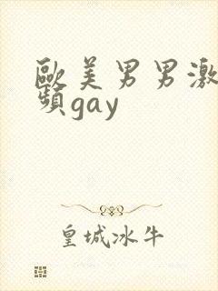 欧美男男激情视频gay封面
