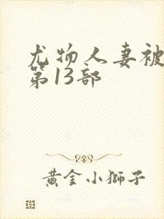 尤物人妻被征服第13部