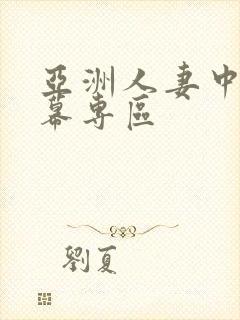 亚洲人妻中文字幕专区